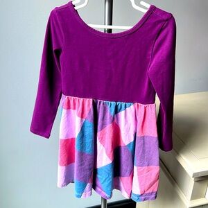 Tea long sleeve skirted ballet dress